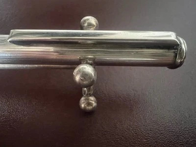 RAFAEL D'ANDRE SOLID 925 SILVER ballpoint pen writes with case