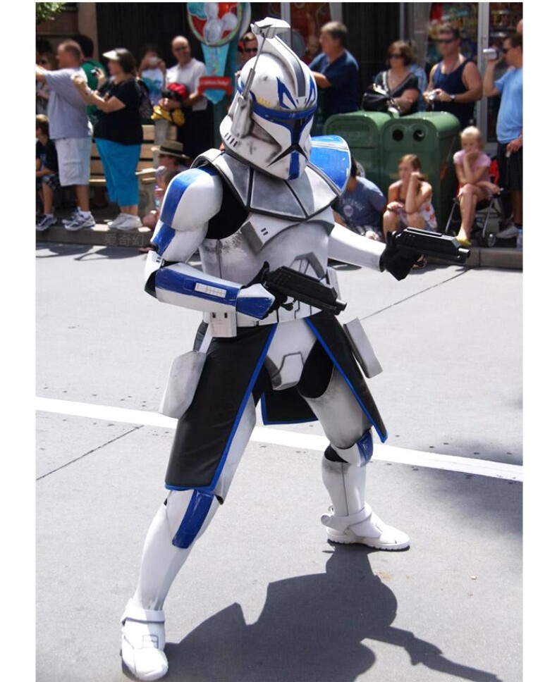 Star Wars Captain Rex Cosplay Wearable Armor Self Assembling Coloring EVA Props