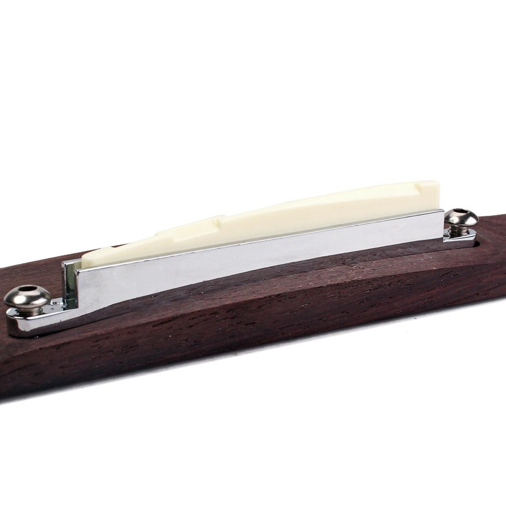 Durable Guitar String Bridge Shaft Saddle Nut Set For Steel String Folk Guitar