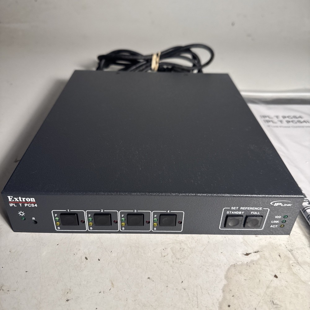 Extron IPL T PCS4 Four Port Power Control and Current Sensor