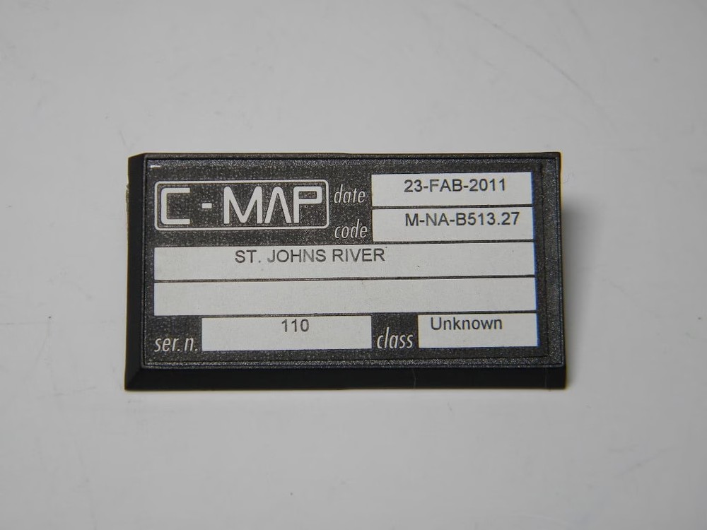 C-Map NT C-Card Format -*ST. JOHNS RIVER* M-NA-B513.27 -Tested!