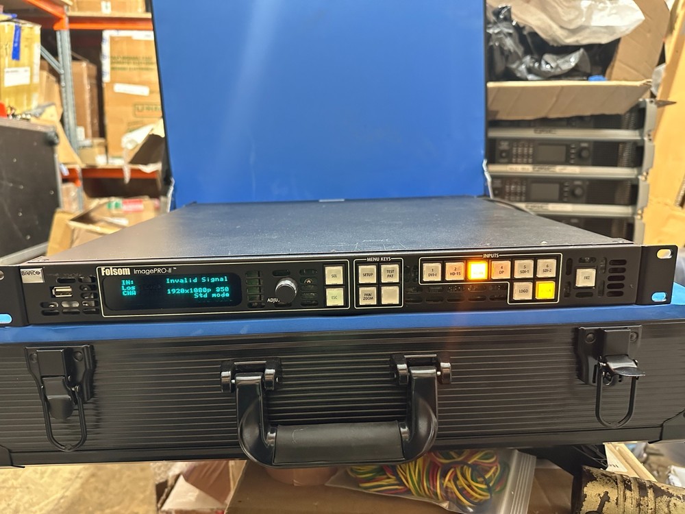 BARCO FOLSOM IMAGE PRO II, image processor,converter,scaler,good,with case