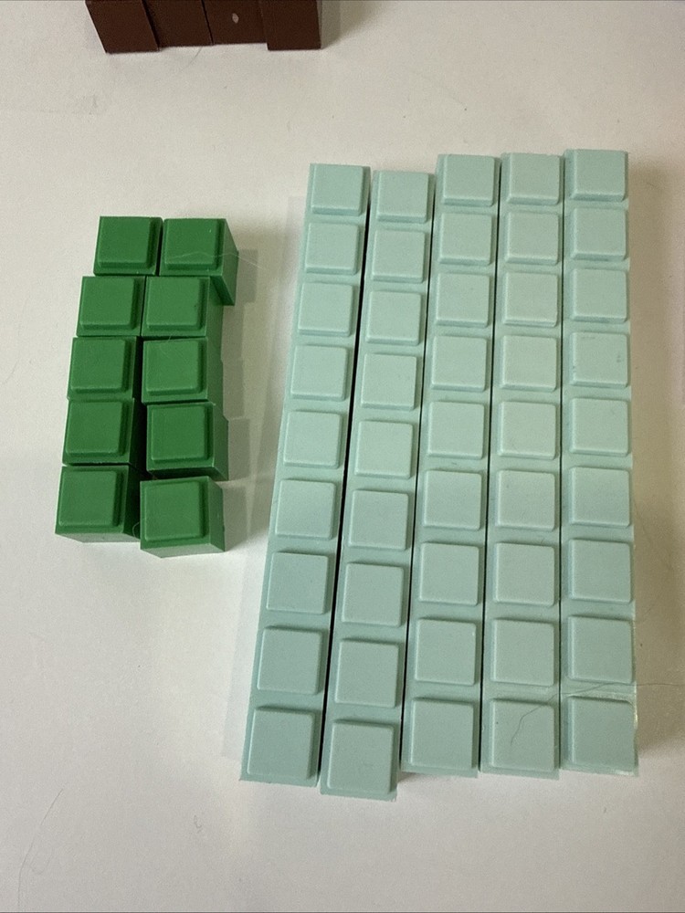 Math U See Manipulatives Integer Block Kit -REPLACEMENT PIECES ONLY