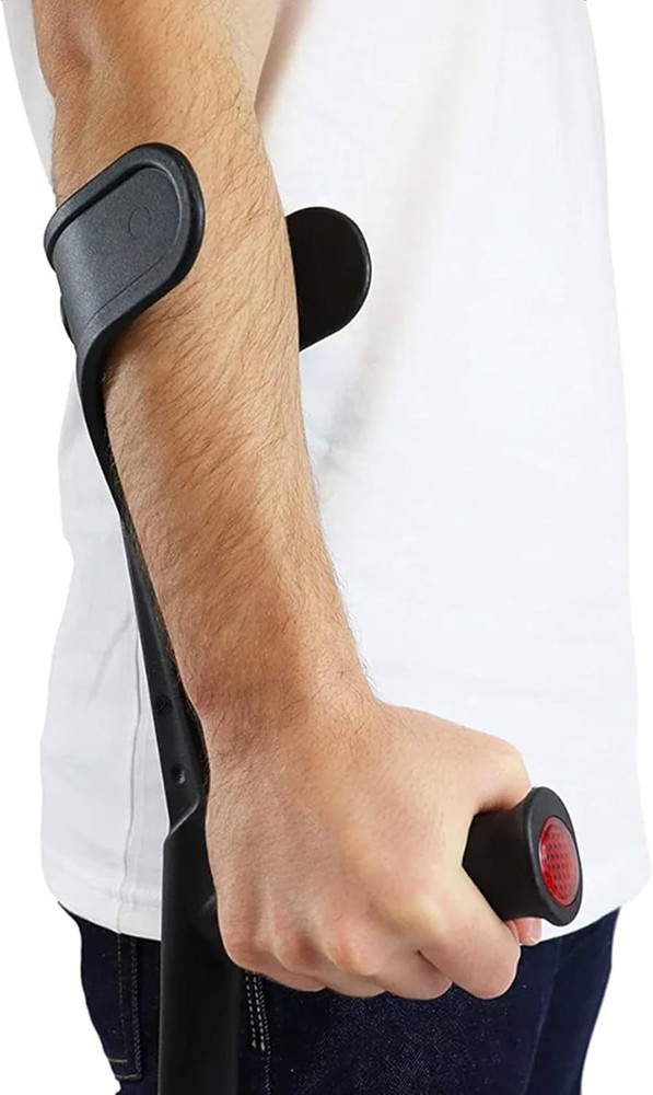 Lightweight Adjustable Forearm Crutches x2