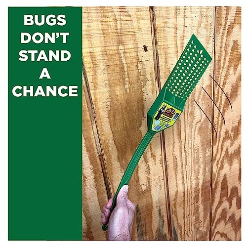 Multi-Purpose Heavy Duty Fly Swatter - 2 Pack - Fly Swatter with Bug Scooping