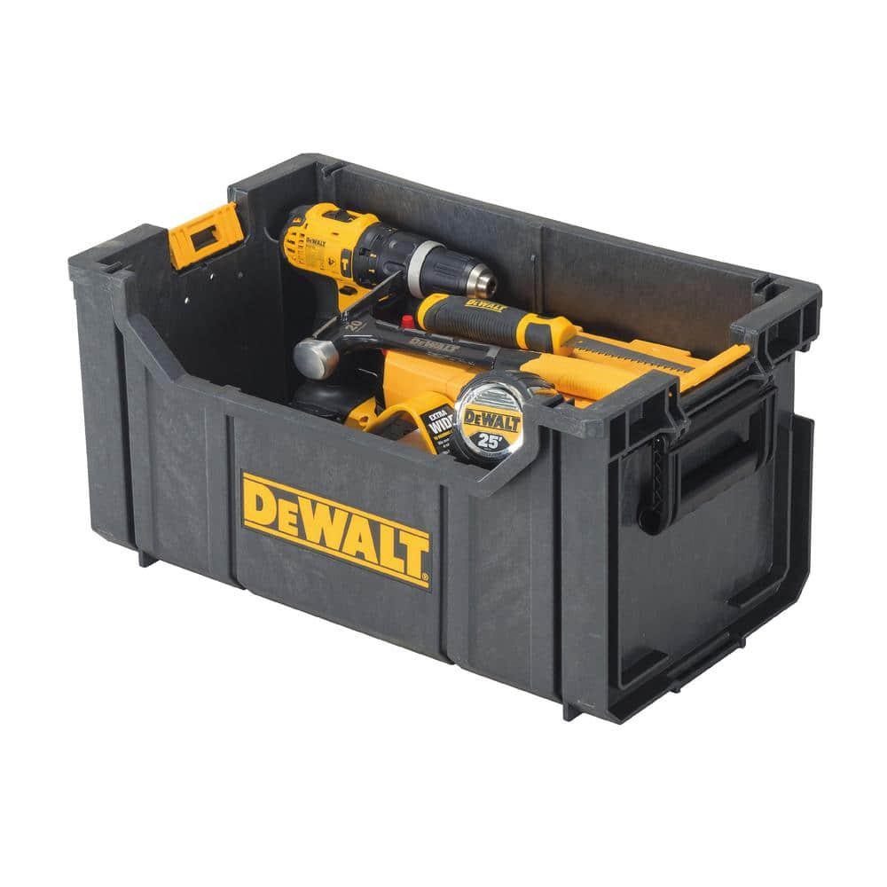 DEWALT DWST08205 ToughSystem 22" Tote Tool Box – Stackable, Heavy-Duty