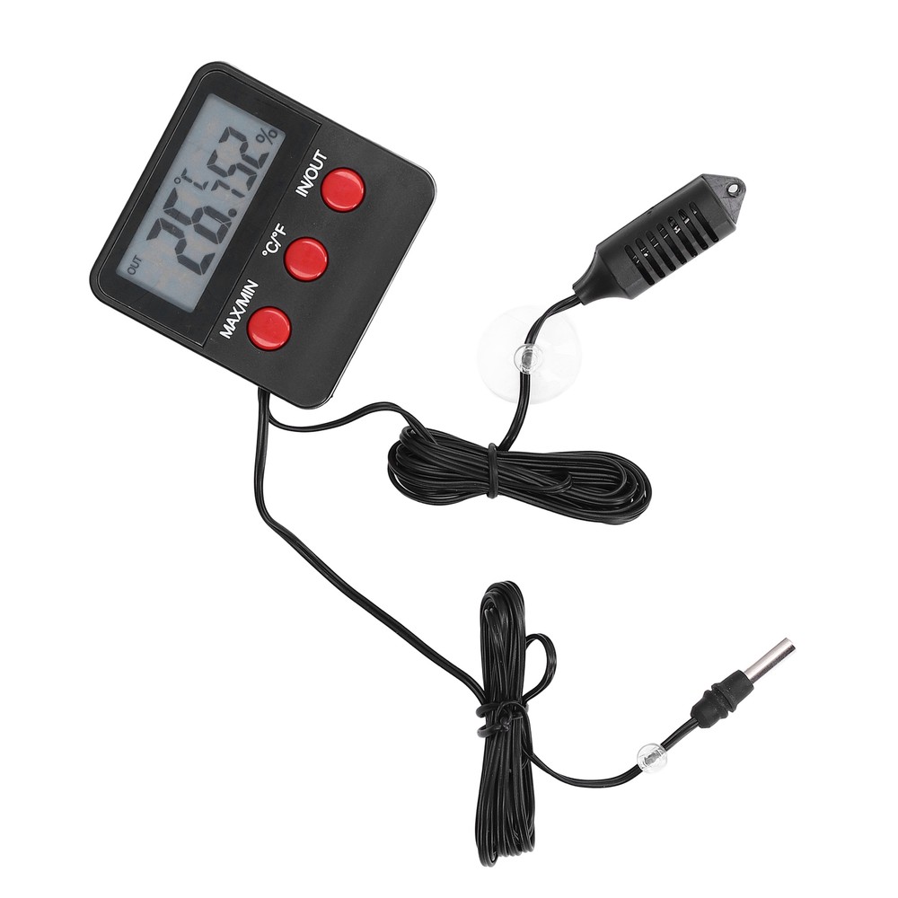 Humidity Temperature Gauge Thermometer Digital Temp Sensor Meter Hygrometer