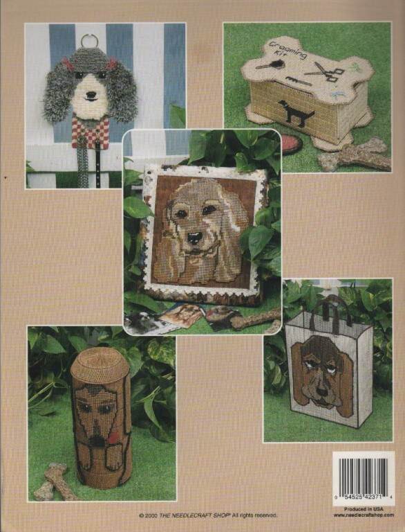 OOP!!! PLASTIC CANVAS DOGGIE PARADE 5 ADORABLE PROJECTS