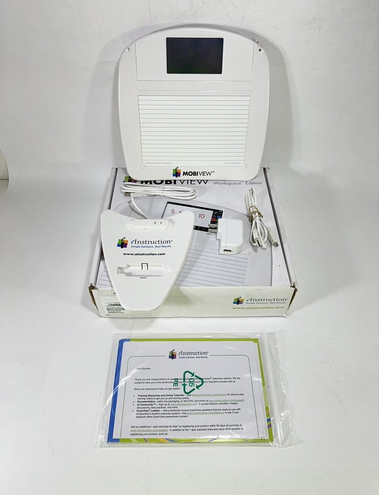MobiView eInstruction Model MWB600 Workspace ~ Handheld Interactive Whiteboard