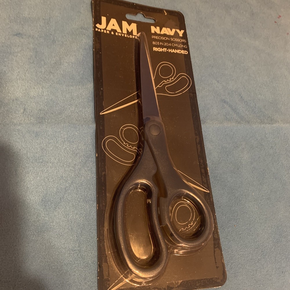BN Jam Paper HD Multi-Purpose Precision Scissors Stainless Blades 342BL Sealed