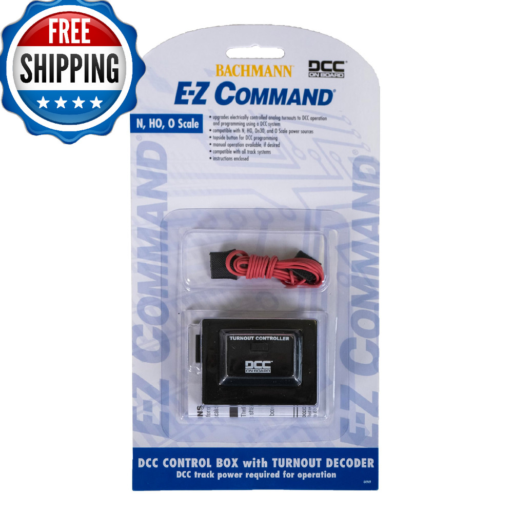 Bachmann Trains DCC Control Box Turnout Decoder HO Scale
