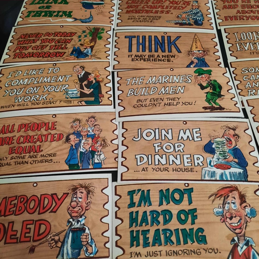 1959 "Wacky Plaks" Cards