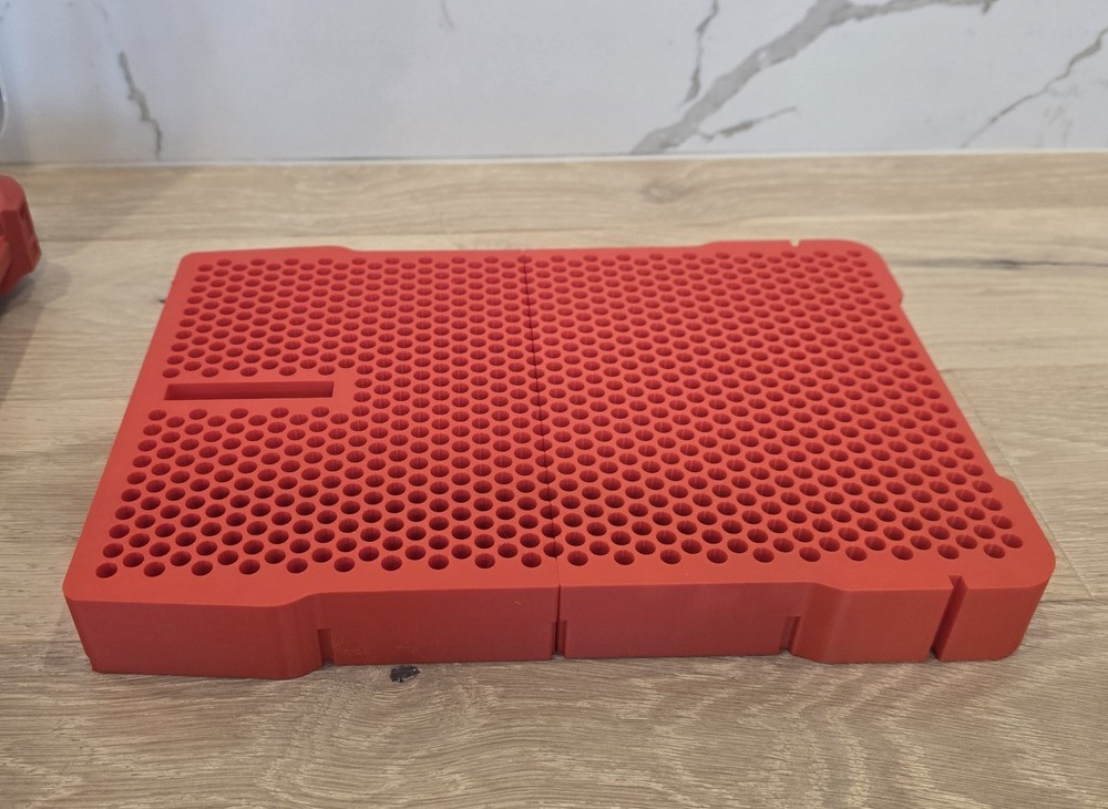 Custom Slim Milwaukee Packout Insert - .22LR Round Organizer Red