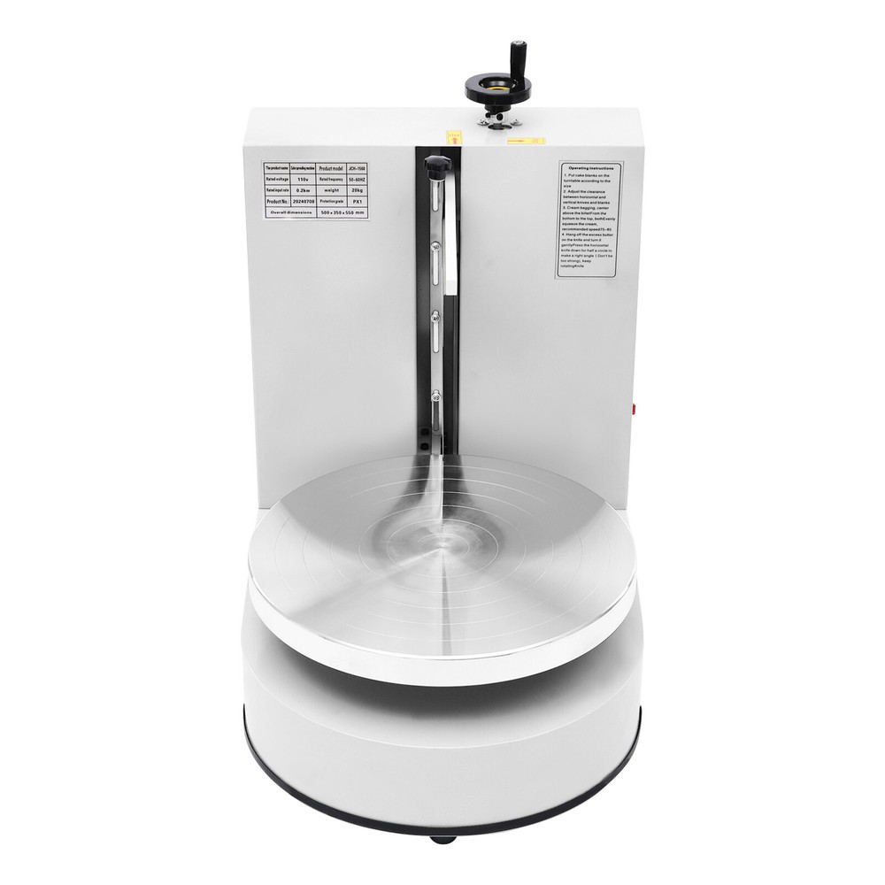 4" to 12" Cake Decorating Machine Cake Cream Spreading Coating Machine