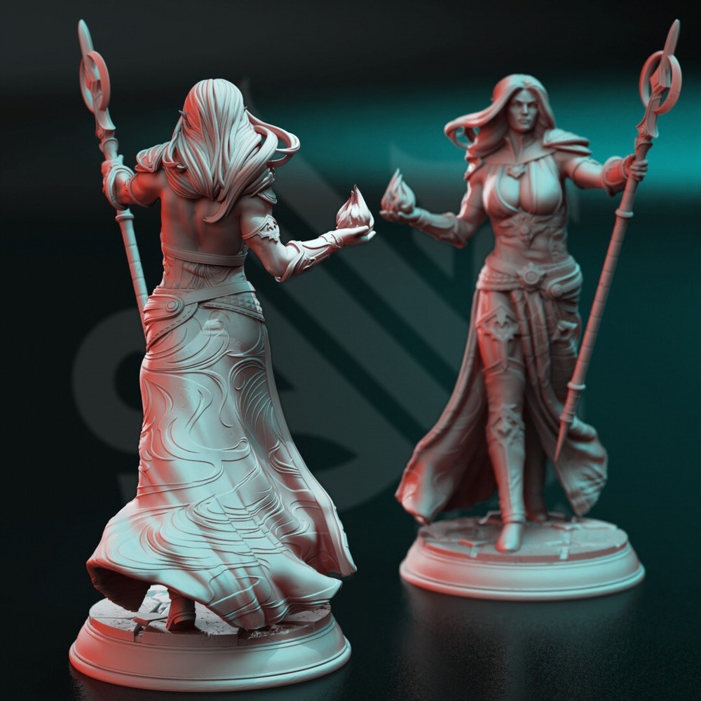 Harmara Goliath Blood Sorcerer Warlock Wizard Miniature | D&D DnD