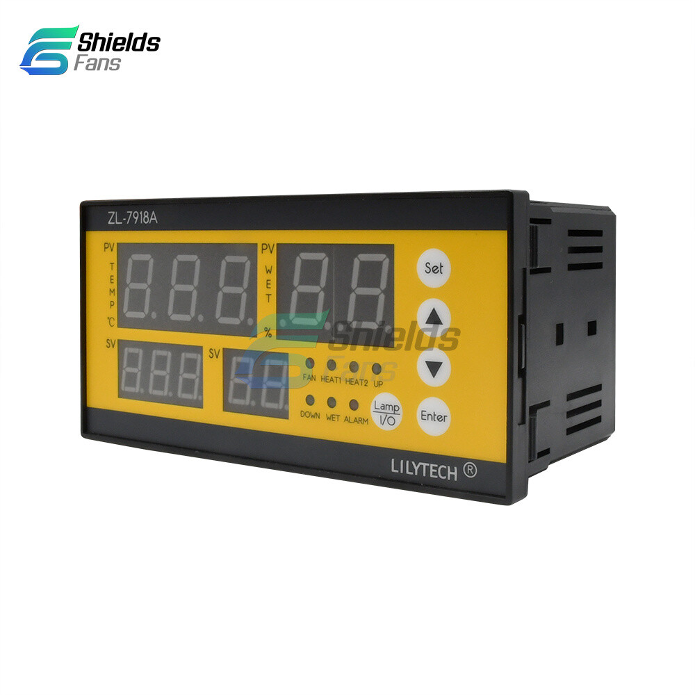 AC 100-240V Temperature Humidity Controller Sensor ZL-7918A Smart Incubator