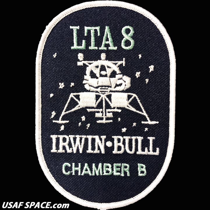 LTA-8- NASA APOLLO LUNAR MODULE TEST PROGRAM - ORIGINAL AB Emblem 4 7/8" PATCH