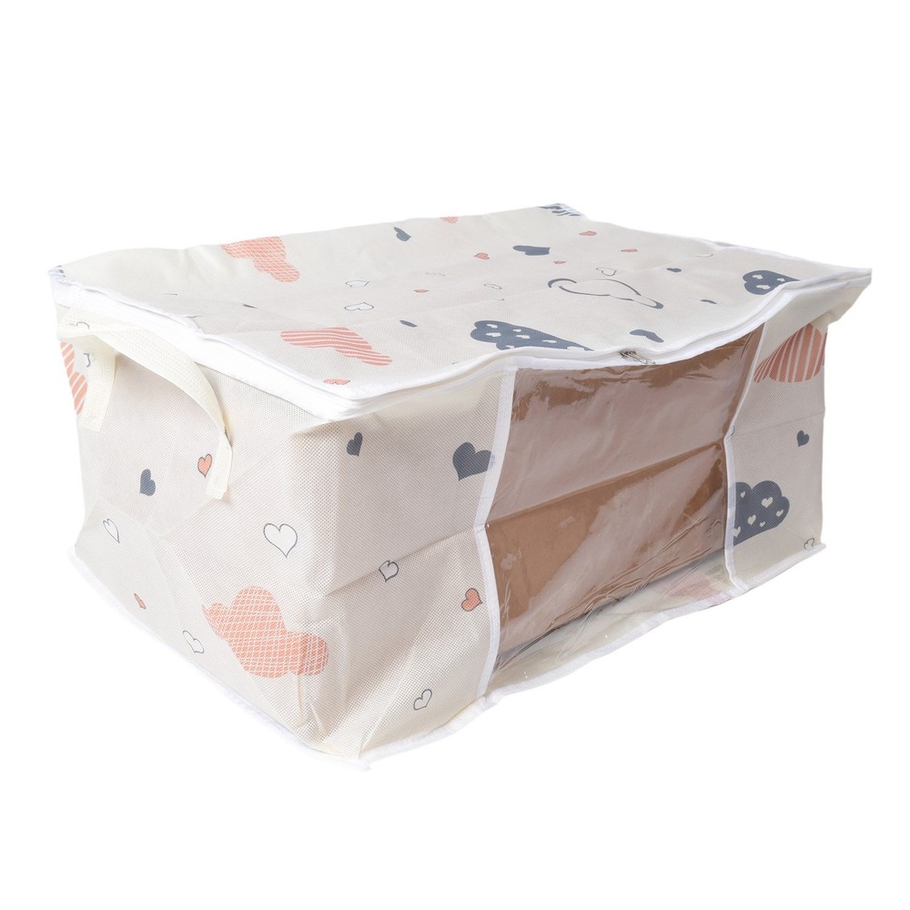 Storage Bag, Clothes Storage Comforter Storage Bag, Folding Organizer Bag9182