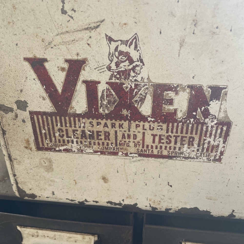 Vintage Vixen Spark Plug Tester And Cleaner