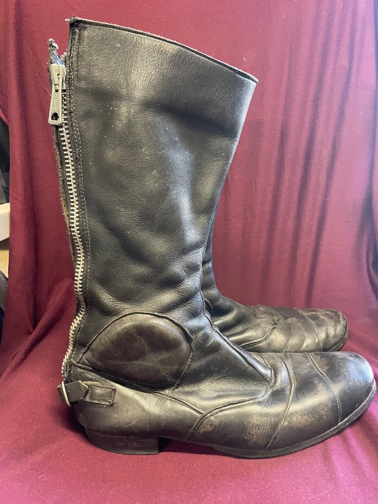 Reto Style Motorcycle Boots Size 8