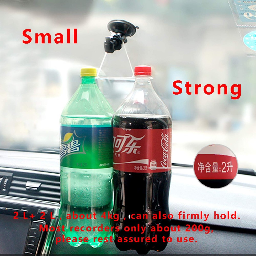Glucrean Dash Cam Mount Compatible with APEMAN Dashcam, Suction Black