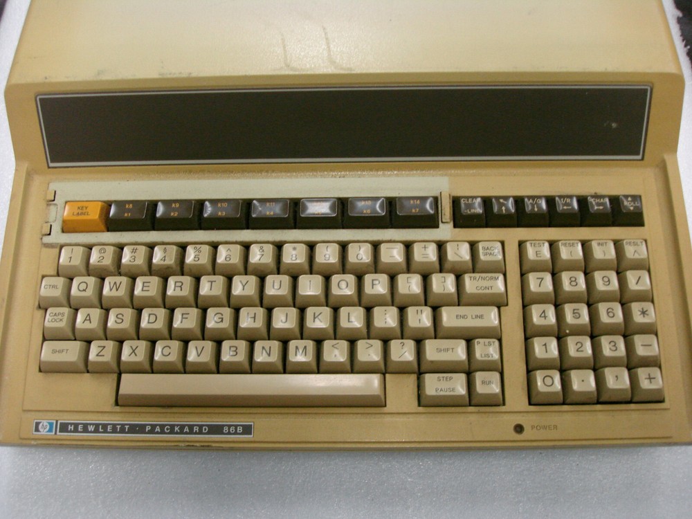 RARE! Vintage Hewlett Packard 86B Computer HP 86B