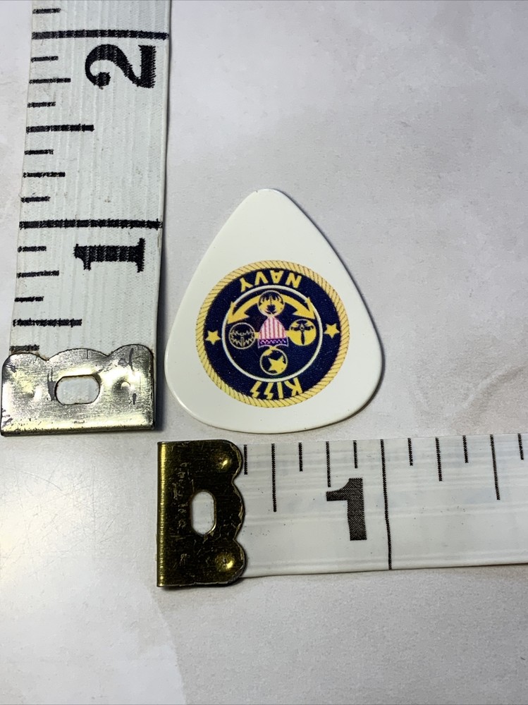 Vintage Guitar Pick KISS Tommy Thayer Kiss Navy guitar pick KISS VTG Navy Kiss