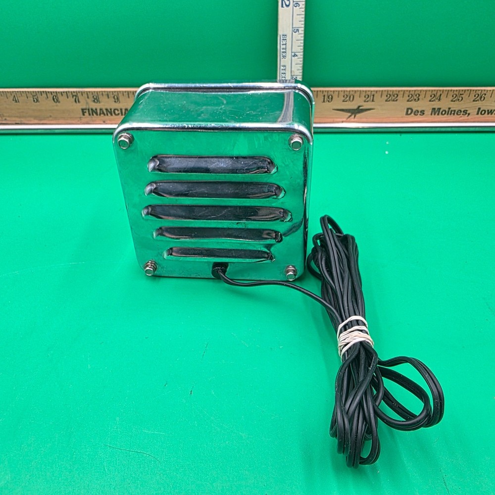 UNTESTED Wilson Antennas 305600CHR? Chrome Finish CB Extension Speaker