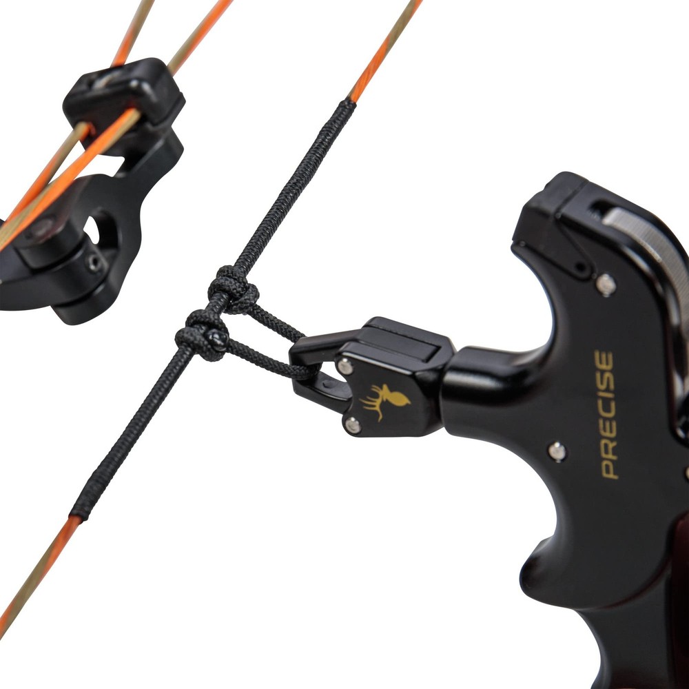 Trophy Ridge Precise Bow Release, 4-Finger T Handle Release, Includes Sling Wris