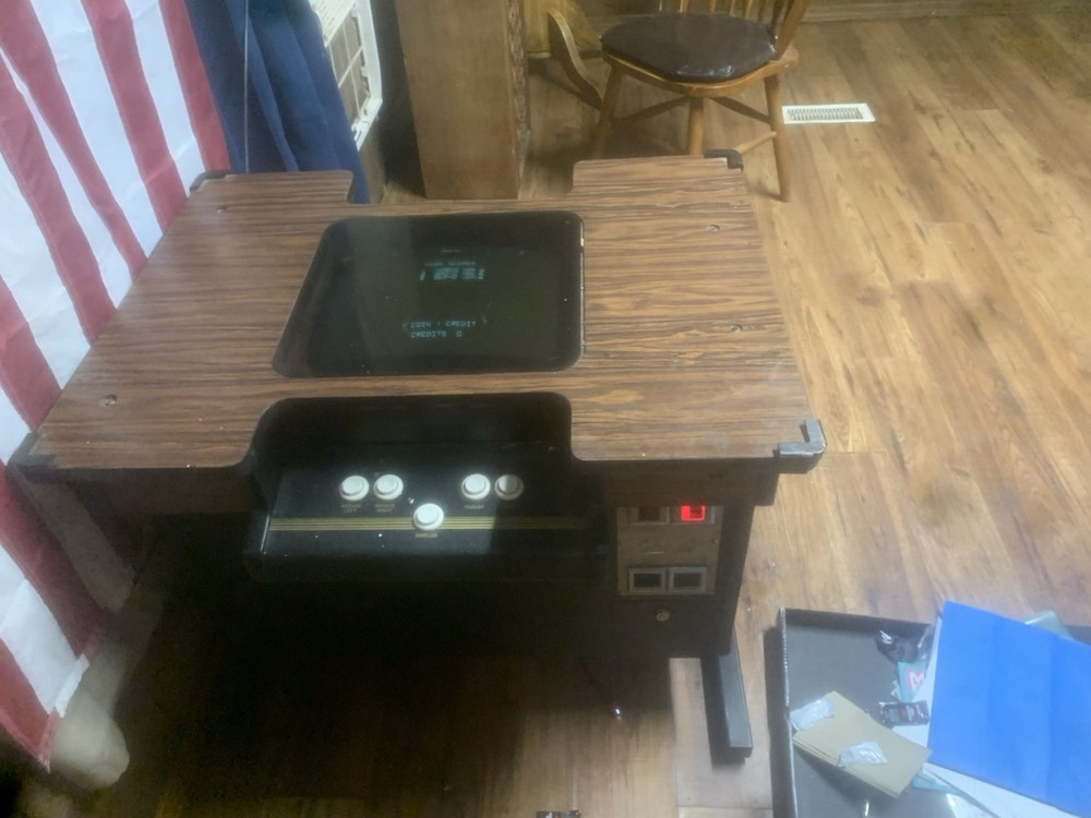 Atari Commercial Asteroid Arcade Game