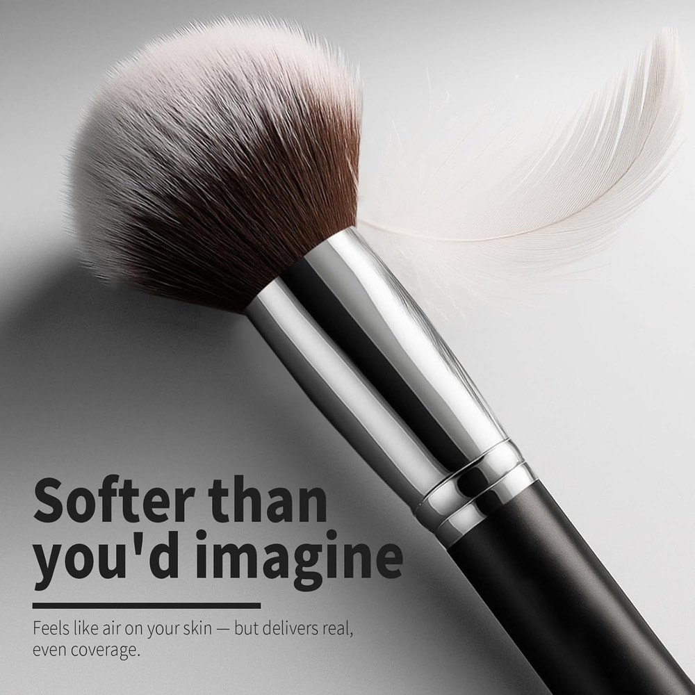 Makeup Brushes Set Premium Foundation Concealer Blush Bronzer Eye Shadow 10+2 PC