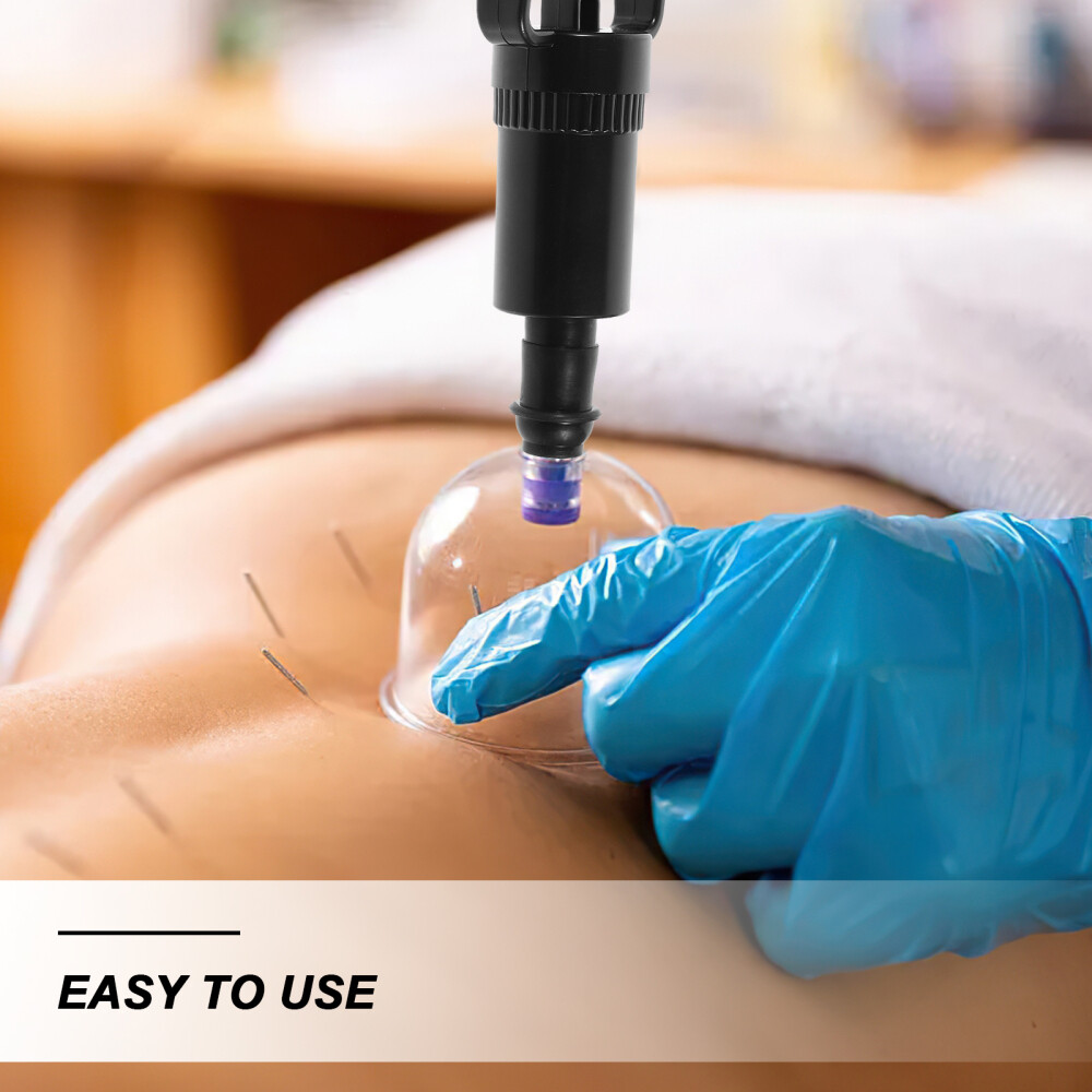 Hand Vacuum Pump Convenient Cupping Hand Plastic Ergonomic Handle Vacuum