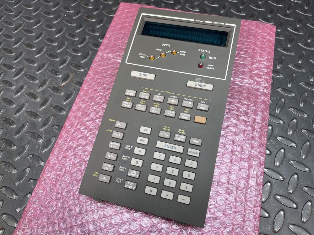 HP 5890A Gas Chromatograph Display Controller Control Panel