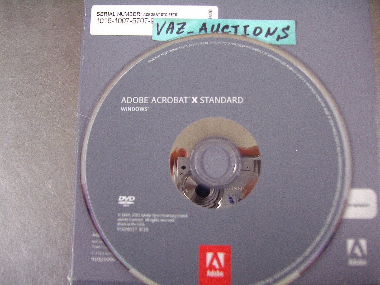 Adobe Acrobat X 10 Standard Full Retail for Windows =PERMANENT VERSION=