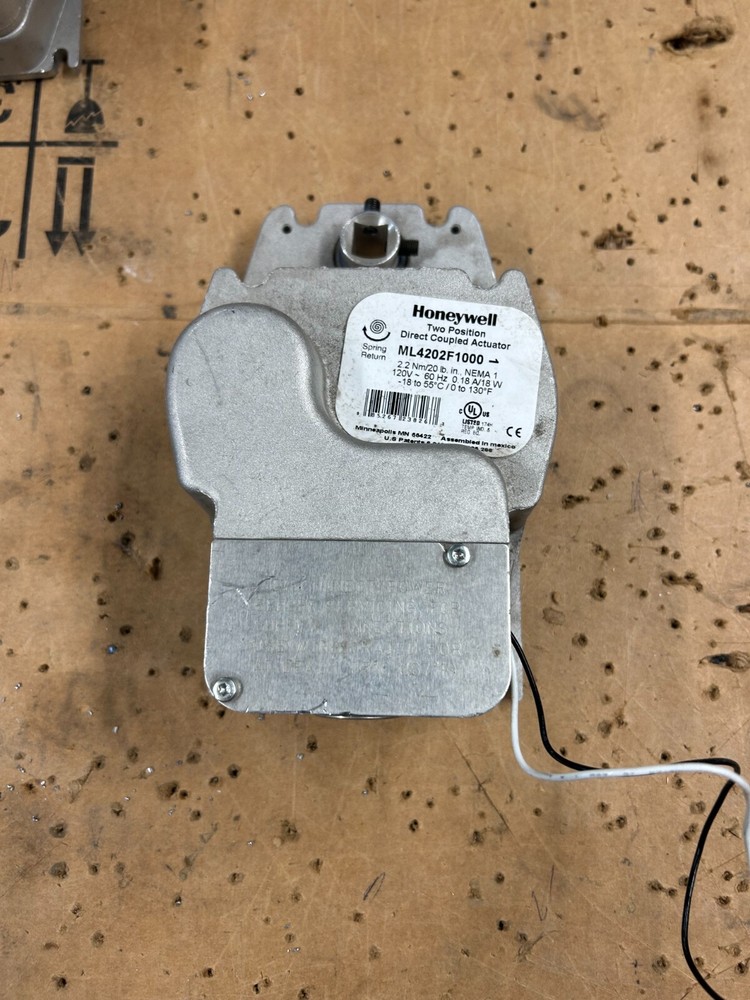 Honeywell ML4202F100 Two Position Direct Coupled Actuator