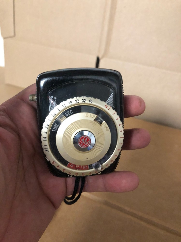 GENERAL ELECTRIC GE EXPOSURE METER MODEL PR-3