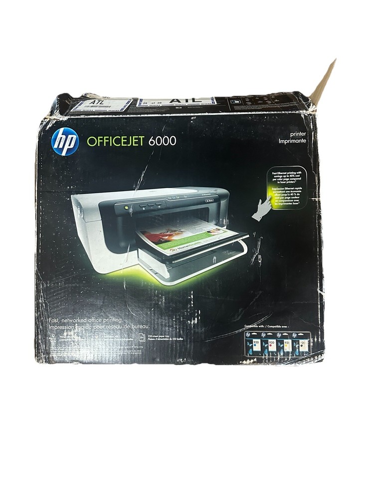 HP Officejet 6000 Inkjet Printer New open box  (E609A) ethernet