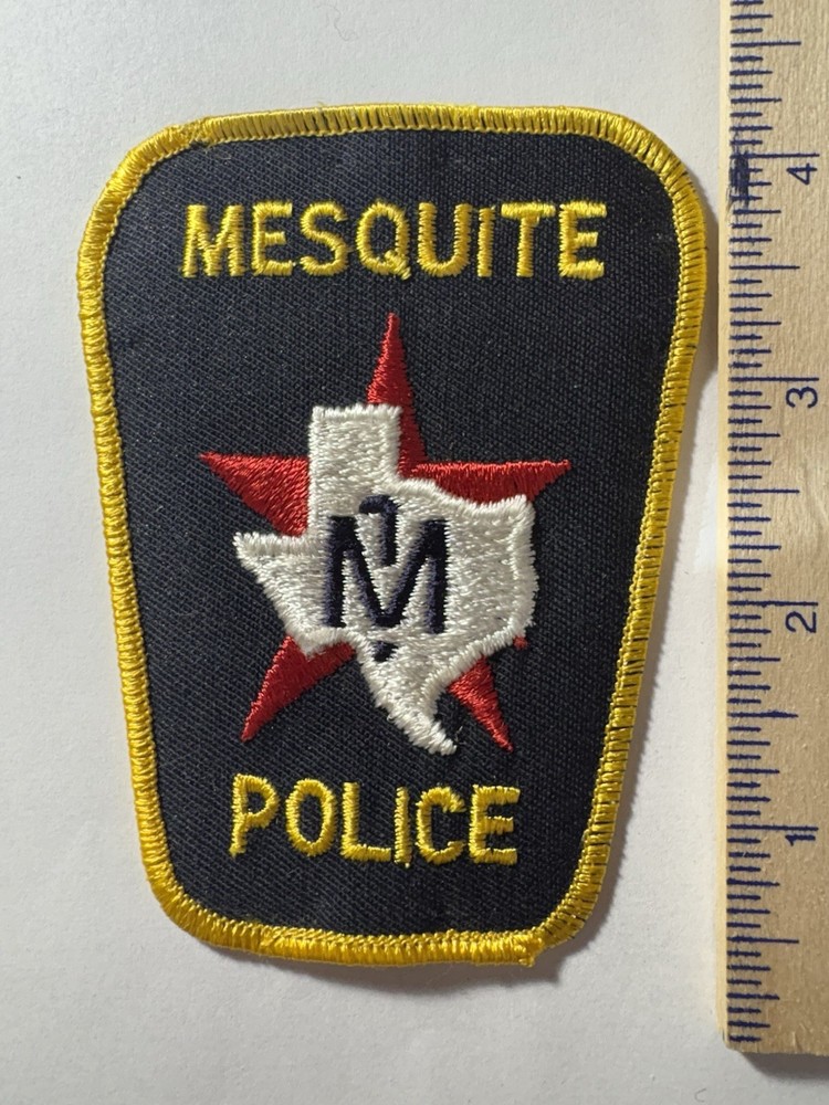 Mesquite Texas Police Patch
