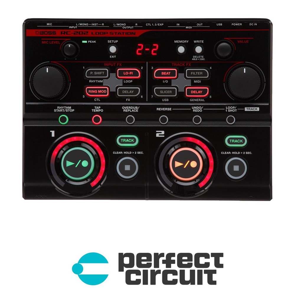 Boss RC-202 Loop Station EFFECTS - NEW - PERFECT CIRCUIT