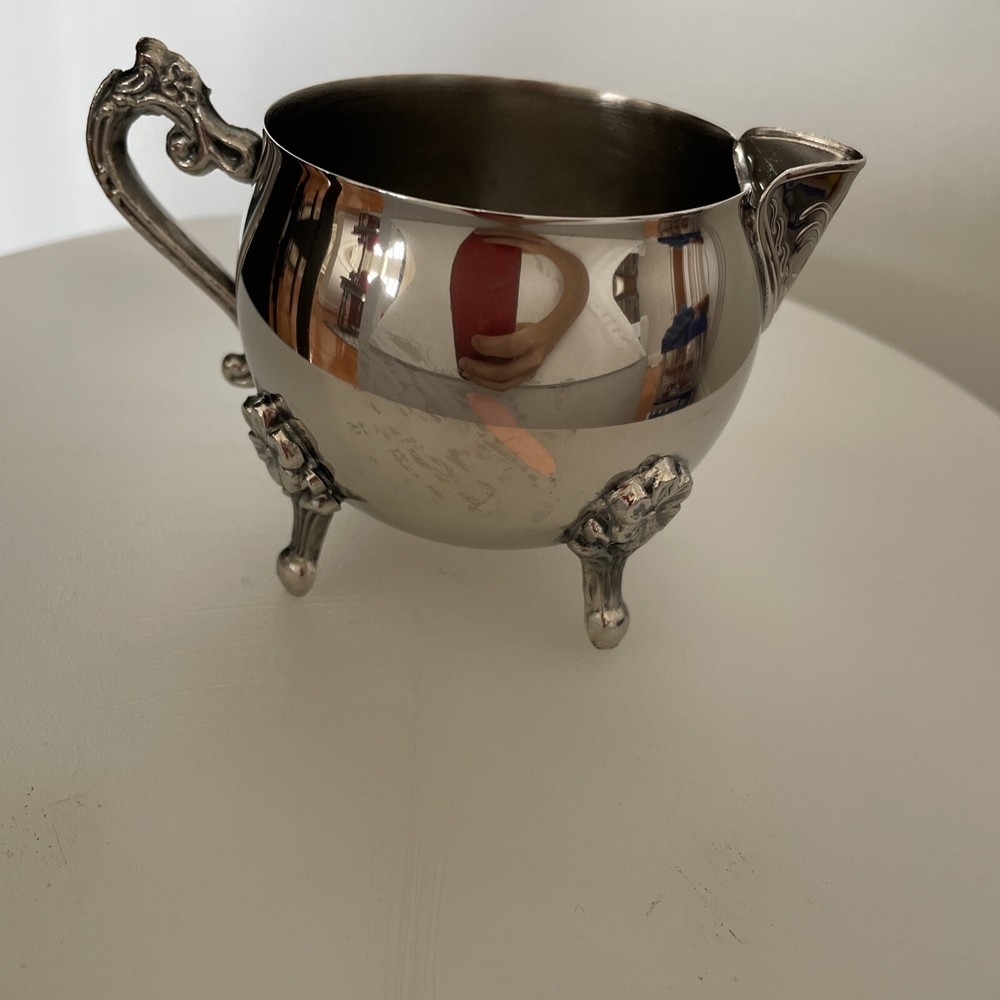 Leonard silver Co Silver plate Creamer As Is