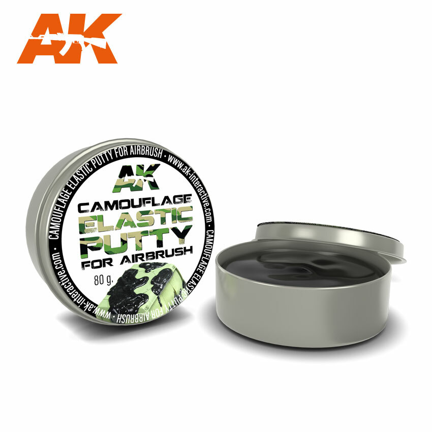 AK-Interactive Camouflage Elastic Masking Putty (80g)