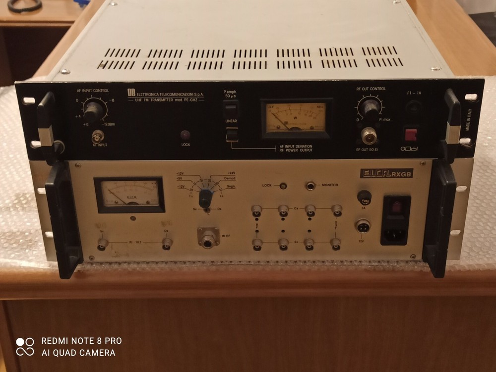 Link Broadcast FM - from 851 to 871 Mhz - DB Tx 5watt + Elca Rx