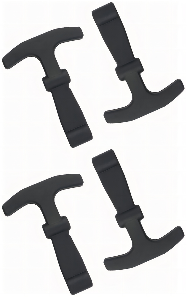 Heavy Duty Replacement Black Cooler Latches Compatible with YETI RTIC 4Pack