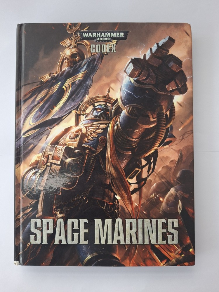 Warhammer 40k Codex SPACE MARINES 6th Edition 2012 Hardback - Free P+P