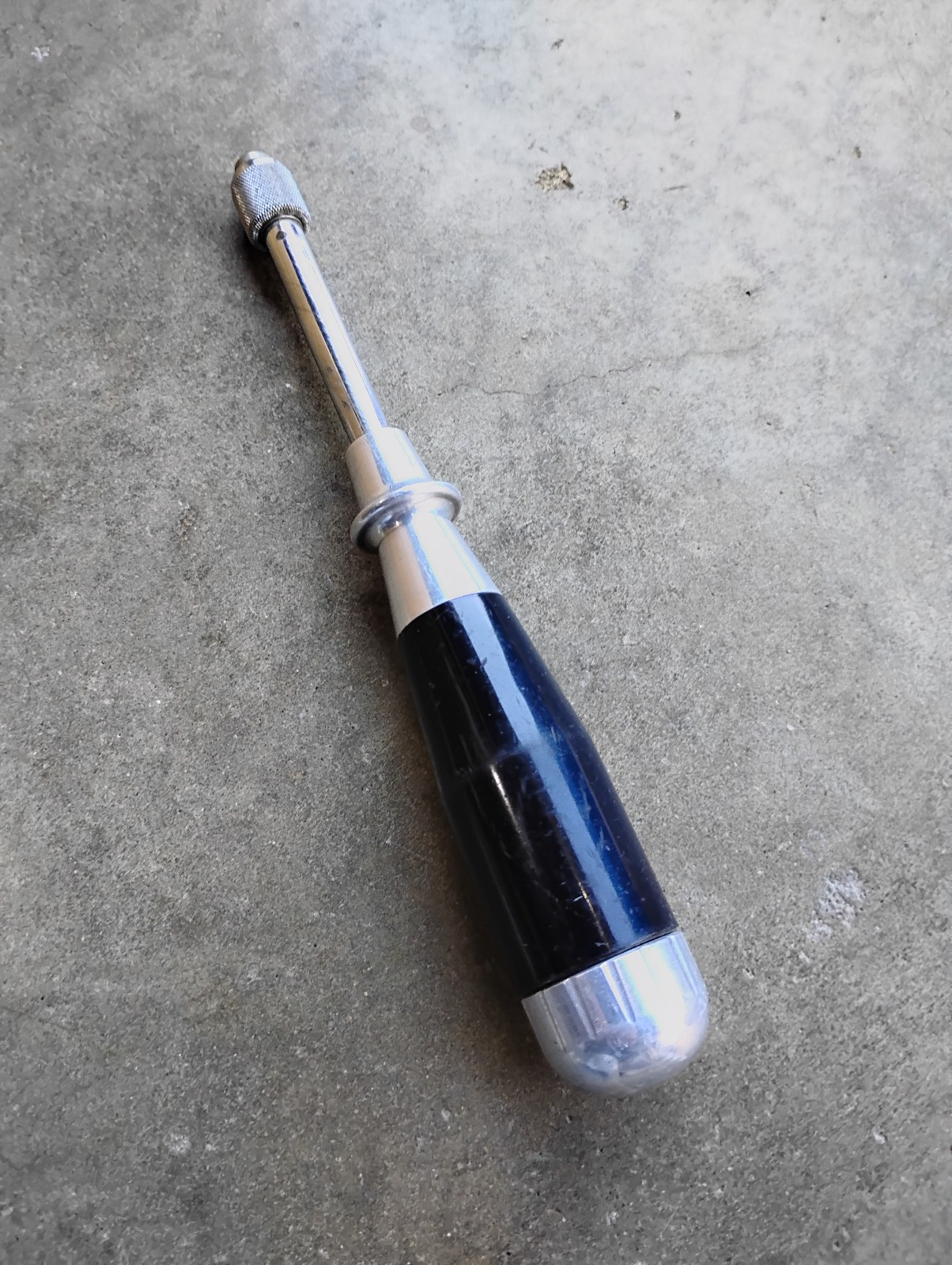 VINTAGE Stanley YANKEE NORTH BROS No. 45 PUSH DRILL W 4 Bits Made USA