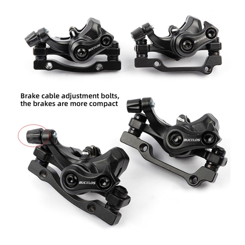 1 Pair Front & Rear Mechanical Disc Brake MTB/Folding Bike Caliper Linear Pull