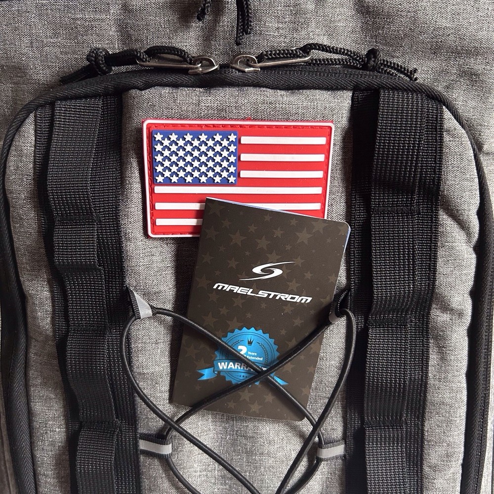 Maelstrom Backpack Cooler Gray Soft Lightweight 35 Can Insulated