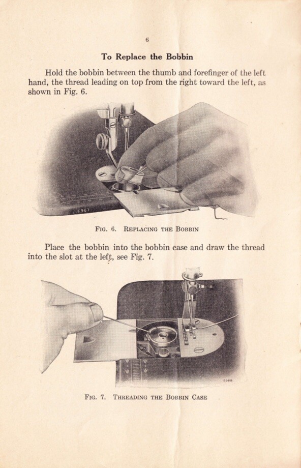 Large Deluxe-Edition Instructions Manual for Singer 66-1 Sewing Machine