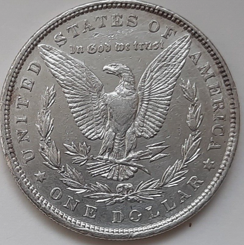 1879 Philadelphia Mint Silver Morgan Dollar -Circulated
