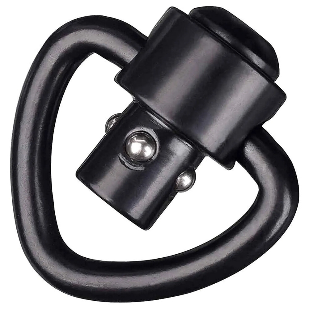 2Pcs 1 Inch Tactical Quick Detach Sling Swivel Mount QD Push Button Loop Adapter